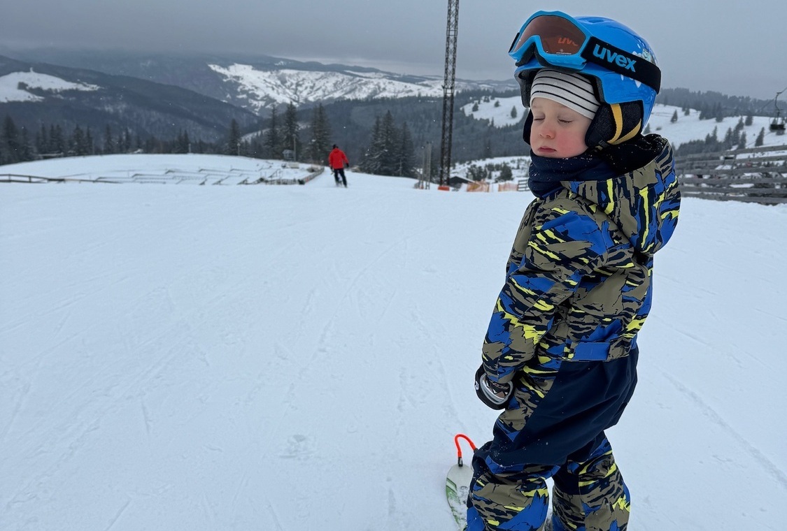 Instructor ski copii lecții Păltiniș