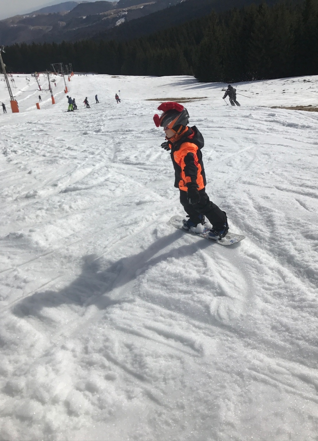Instructor ski copii lecții personalizate la Păltiniș